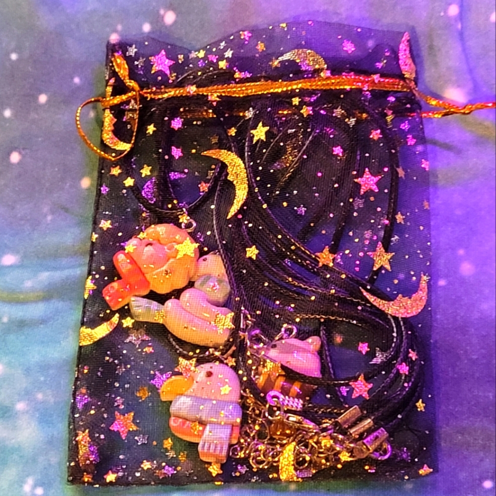 Hogwarts Houses Charm Necklaces